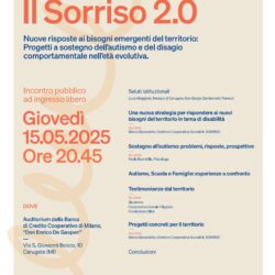 Locandina incontro Cooperativa Il Sorriso 2.0